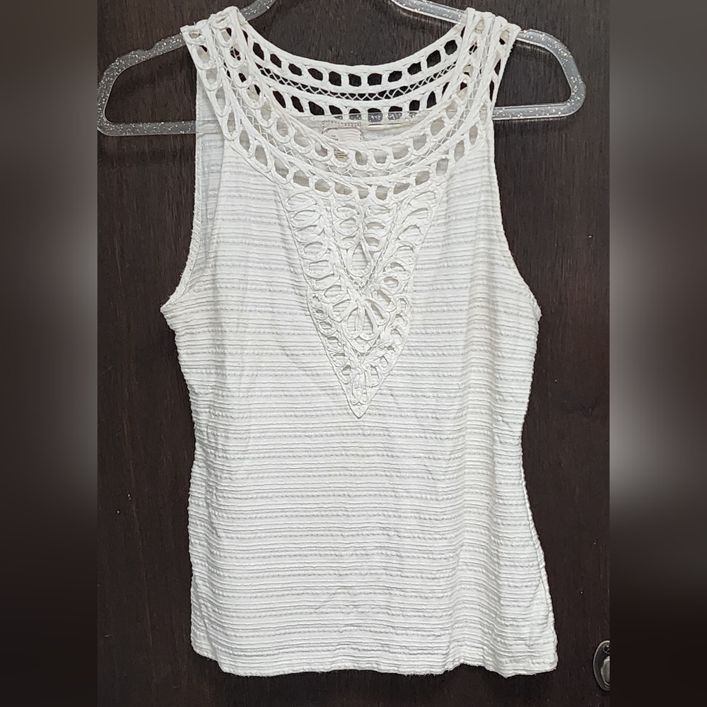 9-hi5 stcl anthropologie lace tank M